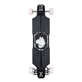 DEFIANT: ONE Electric Skateboard - Black with Boa Wheels